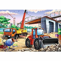  2X24Pc Construction And Cars Puzzles