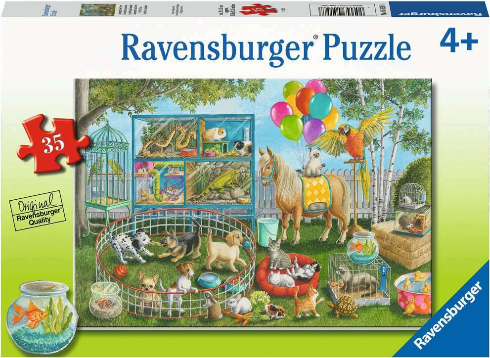 35 Pc Pet Fair Fun Puzzle