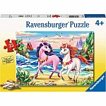 35pc Beach Unicorns Puzzle