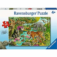 RAV 60 piece Puzzle Animals Of India