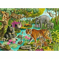 60 pc Animals Of India Puzzle