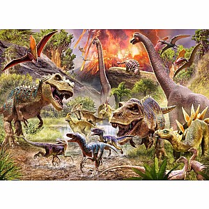 Dinosaur Dash 60 Pc. Puzzle