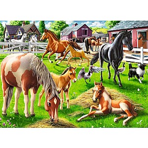 Happy Horses (60 pc Puzzle)