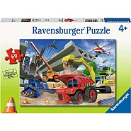 Ravensburger 60 Piece Jigsaw Puzzle: Construction