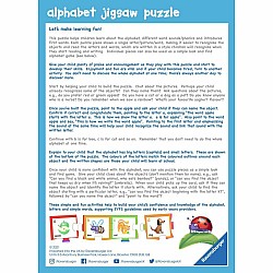 My First Puzzles: Alphabet (30 Piece Puzzle)