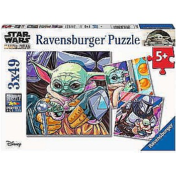 Ravensburger "The Mandalorian: Grogu Moments" (49 pc 3 in 1 Puzzle)