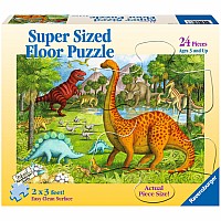   24 pc Floor Puzzle Dinosaur Pals 