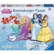 Pretty Princesses (24 pc Shaped Floor Puzzle)