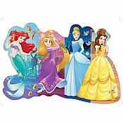 Pretty Princesses (24 pc Shaped Floor Puzzle)