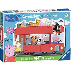 Peppa Pig London Bus (Giant 24 Piece Floor Puzzle)