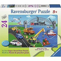 RAV 24 piece Puzzle A Day on the Job