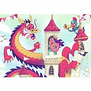 Ravensburger Puzzle & Play: The Donut Dragon (2 x 24 pc Puzzles)