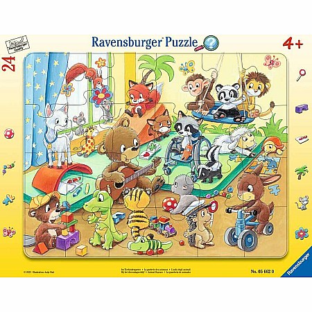 Animal Daycare (24 pc Frame Puzzle)