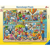 Animal Toy Store 35pc Frame Puzzle