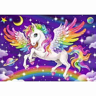 Unicorn and Pegasus (2 x 24 pc Puzzles)