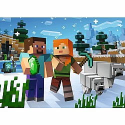 Ravensburger "Minecraft Bumper Pack Puzzle" (100 pc 4 in 1 Puzzle)