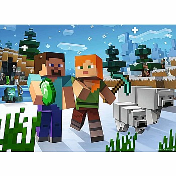 Ravensburger "Minecraft Bumper Pack Puzzle" (100 pc 4 in 1 Puzzle)
