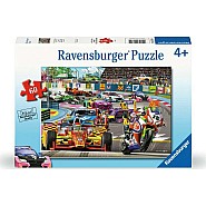 Ravensburger 60 Piece Jigsaw Puzzle: Racetrack Rally