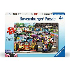 Racetrack Rally (60 Piece Puzzle)