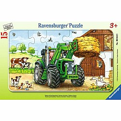 Tractor on the Farm (15 pc Puzzle)