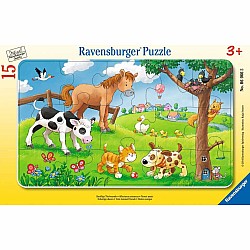 Cute Animal Friends (15 pc Puzzle)
