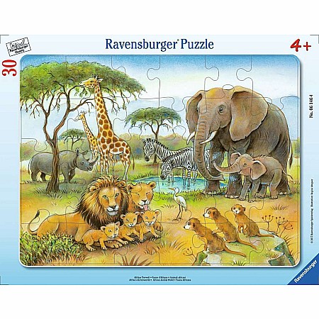 African Animal World (30 pc Puzzle)