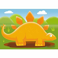 My First Puzzles: Jolly Dinos (2, 3, 4, 5 Piece Puzzles)