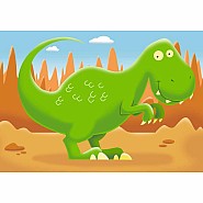 My First Puzzles: Jolly Dinos (2, 3, 4, 5 Piece Puzzles)