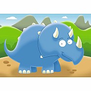 My First Puzzles: Jolly Dinos (2, 3, 4, 5 Piece Puzzles)
