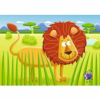 My First Puzzles: On Safari (2, 3, 4, 5 Piece Puzzles)