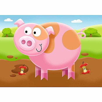 Ravensburger "My First Puzzles: On The Farm" (2, 3, 4, 5 Pc Puzzles)