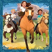 Ravensburger 3x49 Piece Jigsaw Puzzle: Adventures on Horses