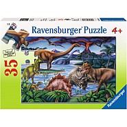 Ravensburger 35 Piece Puzzle Dinosaur Playground