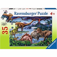 35 pc Dinosaur Playground Puzzle
