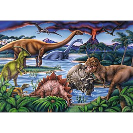 Dinosaur Playground Puzzle 35 pieces