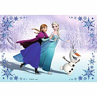 24 Piece Disney's Frozen Sisters Always x2 Puzzles