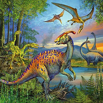 Dinosaur Fascination - 3 X 49