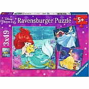 Princesses (3 x 49 pc Puzzles)