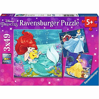 Ravensburger "Princesses" (49 pc 3 in 1 Puzzles)