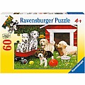 Puppy Party 60 PC Puzzle