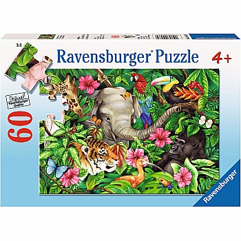 60 Piece Tropical Friends Puzzle