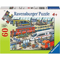   60 pc Railway Station Puzzle
