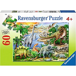 60pc Puzzle - Prehistoric Life