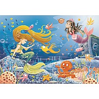 60 Piece Mermaid Tails Puzzle