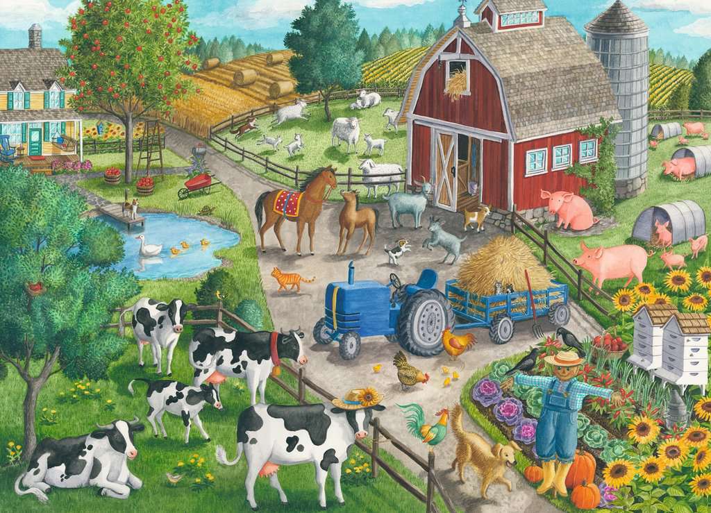 Home on the Range Puzzle 60 Pc
