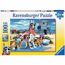 No Dogs at the Beach 100 Piece Puzzle