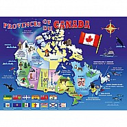 Ravensburger 100 Piece Jigsaw Puzzle: Map of Canada