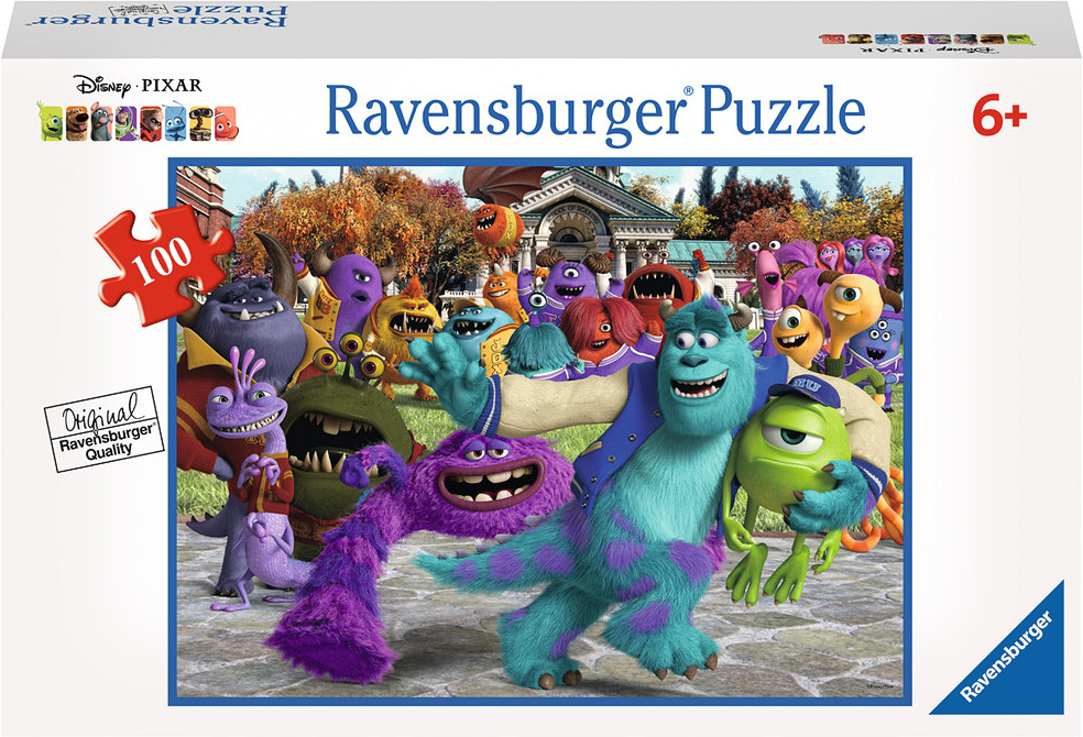 Puzzle Pixar disney collage, 100 pieces