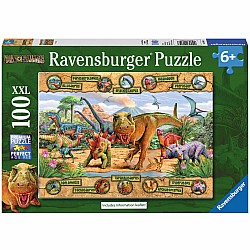 100pc Puzzle - Dinosaurs