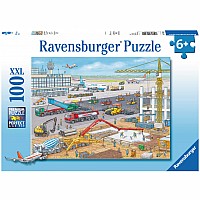 100 pc Construction at the Airport Puzzle